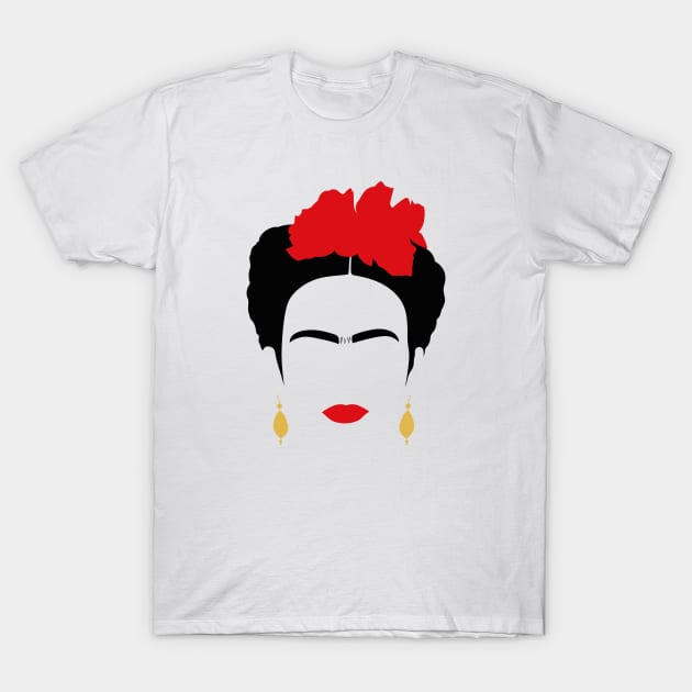 Frida face T-Shirt by AndyDesigns